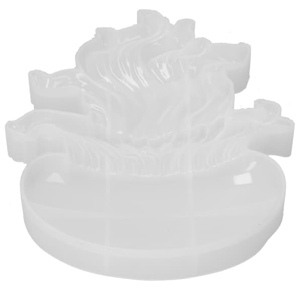 Dyreformet Coaster Form Giftfri Genanvendelig Støbeværktøj DIY Håndværkstilbehør til Pynt Gaver