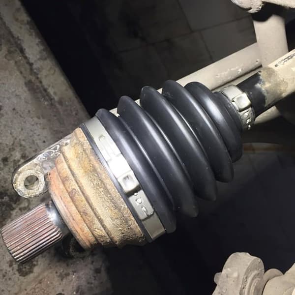 Universal joint boot, gearbox boot with metal, self-adhesive boot for axle
