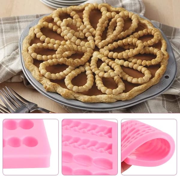Silikoneperle fondantform perlehalskæde til bløde fondantperler