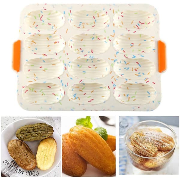 Mini Baguette Stekeplate, 34,5x 24 Cm, Non-stick Perforert Plate