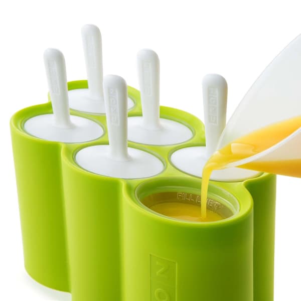 Isform - Klassiske ispinde - Sæt med 6 isforme med drypbeskyttelse (LGL) grøn green standard