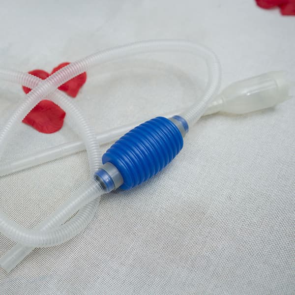 Aquarium Cleaning Siphon, 143 cm Hand Pump for Aquariums and Fish Tanks - Manually Fed (DB)