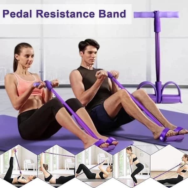 Pedal Resistance Band, Pull Strap, Elastic Pull Rope, Exercise Equipment, Yoga Stretching, Weight Loss Exercises