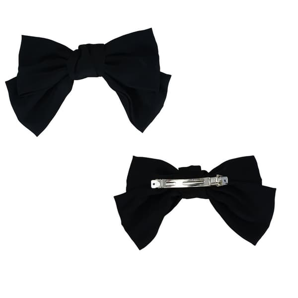 Hårklemme af chiffon, dobbeltlags, 3 stk, farve to, one size -