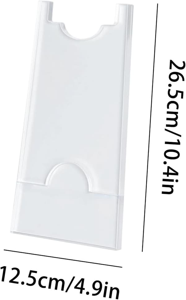Sofa-vegg avstandsholder, sklisikre puter, stabilisator, akryl -