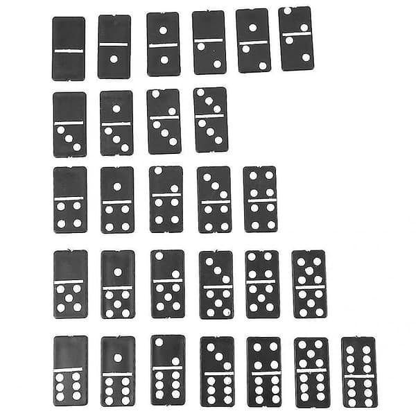 Type A Reisebordspill Domino Brikker Sett Tidlig Utdanning db