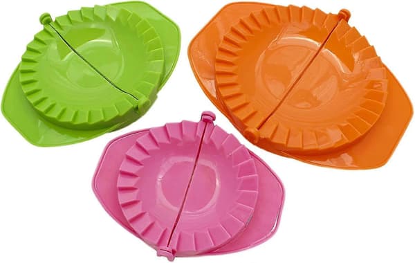Dejpressesæt i 3 dele: Perfekt til dumplings, calzone, ravioli, empanada, pirogger og piroger