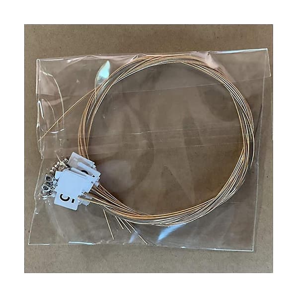 24 Strings Replacement Metal Strings for Lyre Harp, New Replacement Strings, Brighter and More Durable