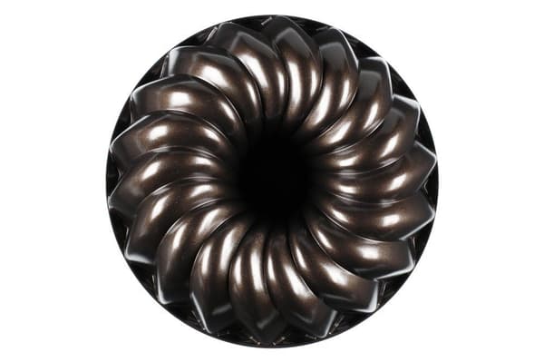 Kakeform Hjerte 2,1 L støpt aluminium Brun brown