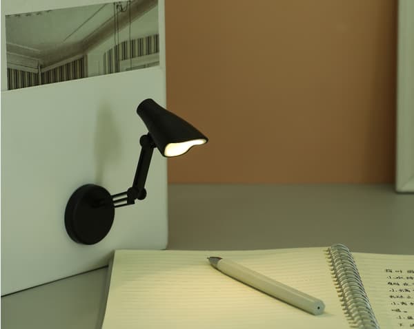 Mini LED-bordlampe, bærbar og sammenleggbar, nattlys