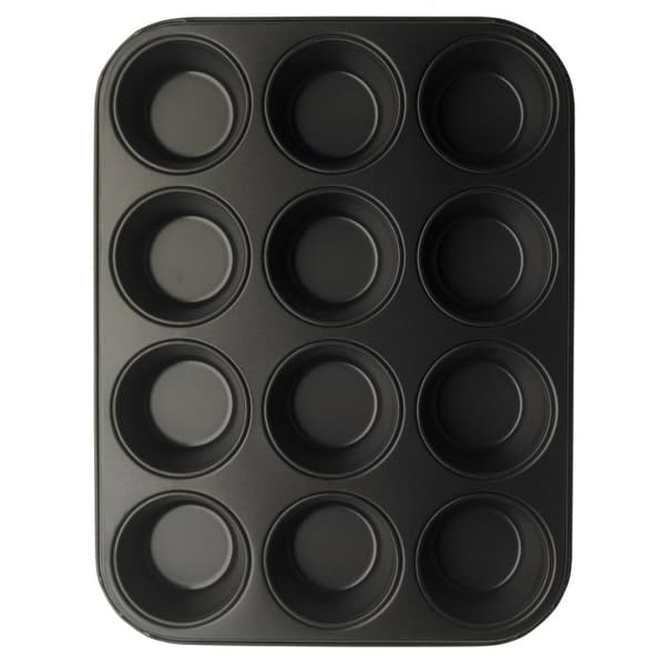Muffinssivuoka 12 kpl GastroMax grå gray