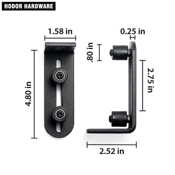 New Sliding Bearing Tracks for Sliding Doors - Adjustable Durable Rollers