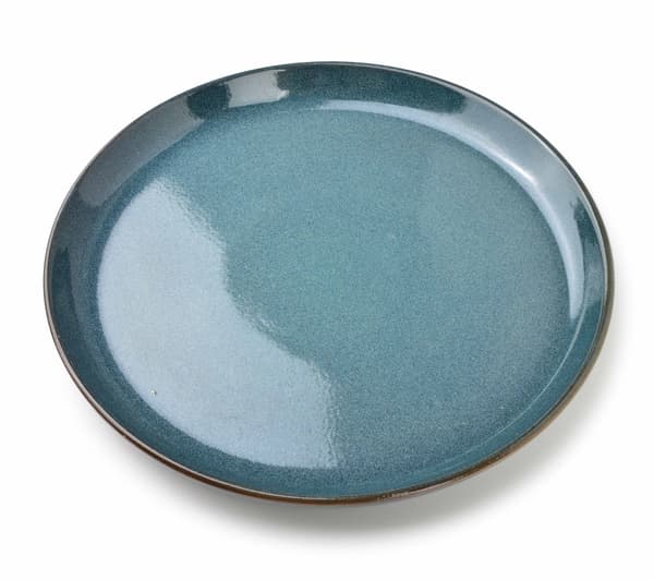 BASIC NATURE Flat Tallerken Turkis 27,5 cm - Elegante Måltider