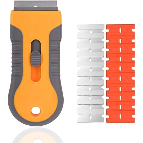 1 pc Ceramic Glass Scraper - Anti-scratch Removal Cleaning Tool