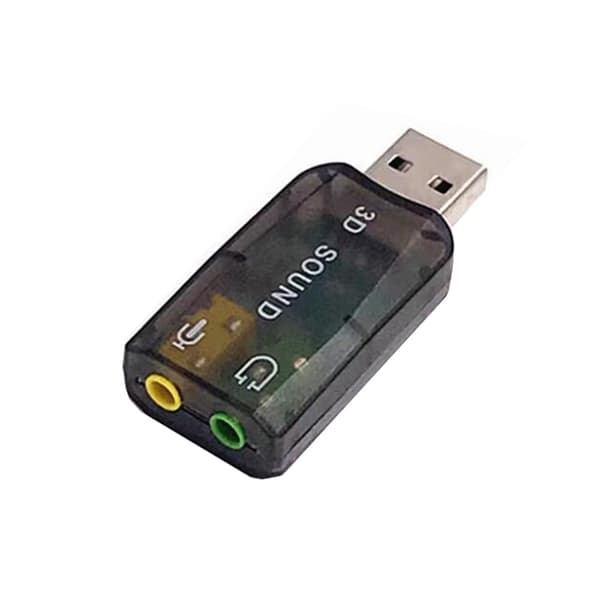 3 stk Virtuell 5.1-kanals lydbane uten driverkort for CM108 USB2.0 3D -