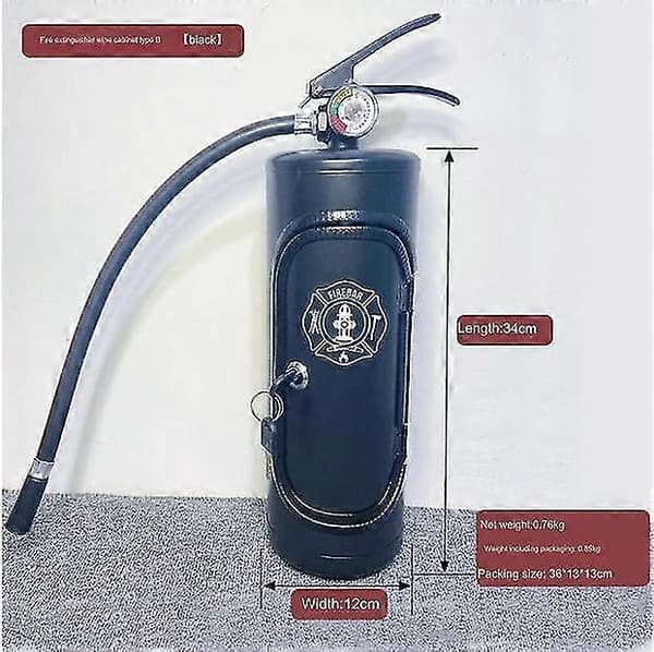 Brannslukker Minibar Vinkjøler Skap Black C model