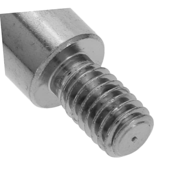 10 st joystick Schaftverlängerungsset 1,5 cm järn silver -