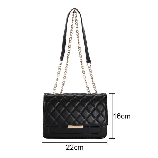 Skuldertaske til kvinder lille, stilfuld crossbody-taske til kvinder