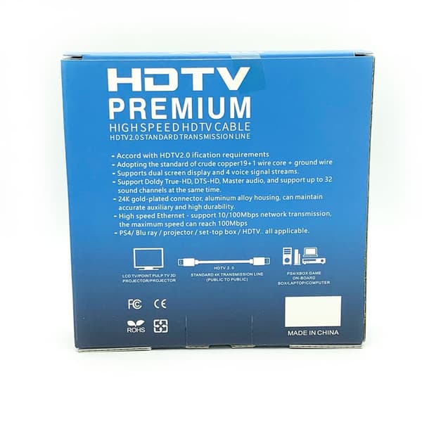 HDMI HD-kabel hdmi2.0 versjon 1.5m hdmi4K*2K set-top boks datamaskin