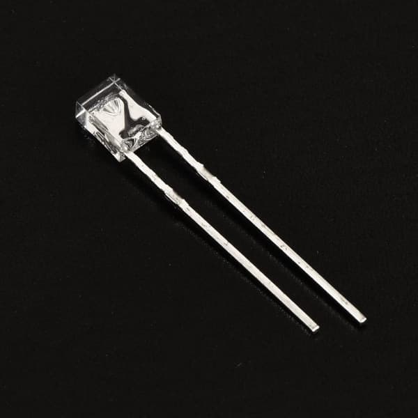 2x3x4mm x LED-lampa, 200st Rektangulära Starka Lysdioder för Elektroniska Komponentindikatorer, Vit