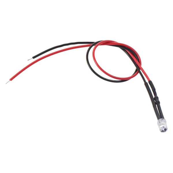 10 st förkopplade LED-dioder BLÅ 10MM blue 10mm-10mm