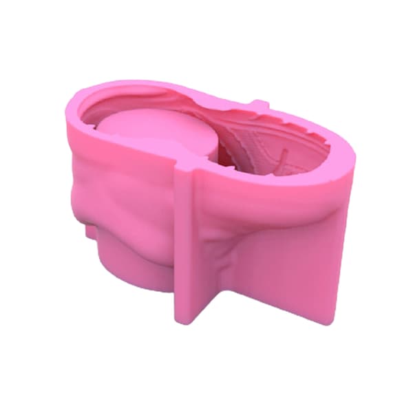Tegneseriesko Blomsterpotte UV Krystallform Gips Leire Harpiksform