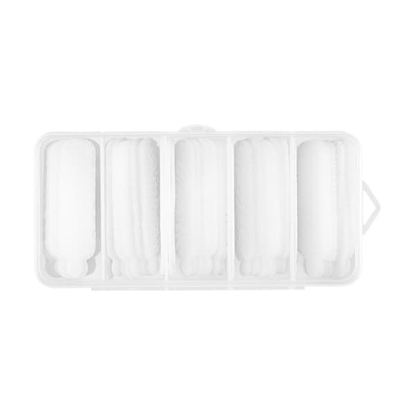 60 stk. dobbelte negleforme Touch silikoneforme til at skabe reliefdesign