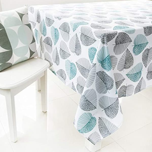 Wipeable Square Tablecloth in Waterproof Oxford Fabric
