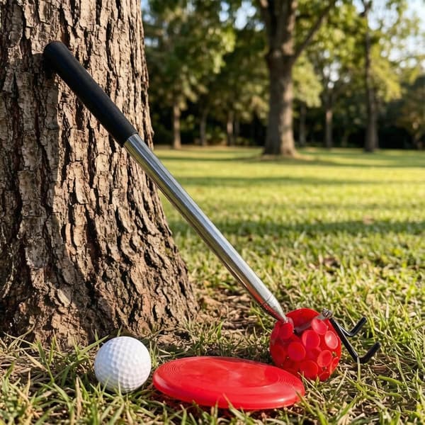 Teleskooppinen golfpallonkerääjä 4,8 m asti -