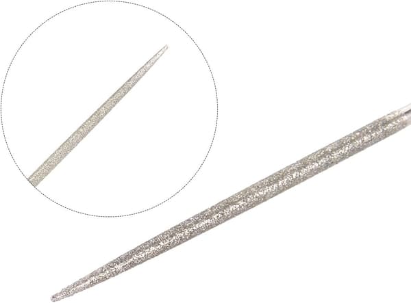 Diamond Needle File 3mm x 140mm Grit 120 File 10 pcs
