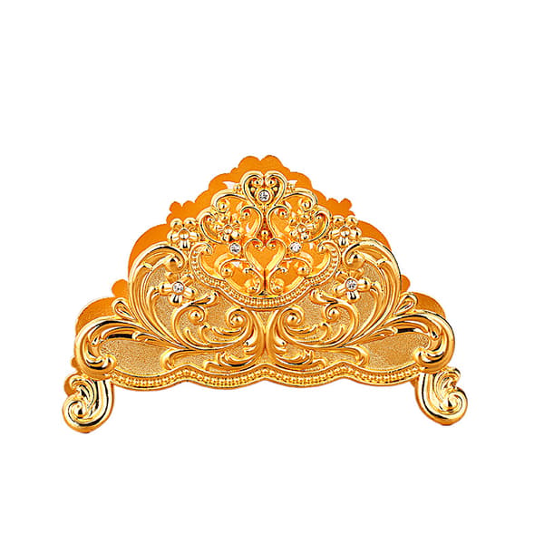 Servietholder (Guld), Sølvgylden Papirservietholder Holder El