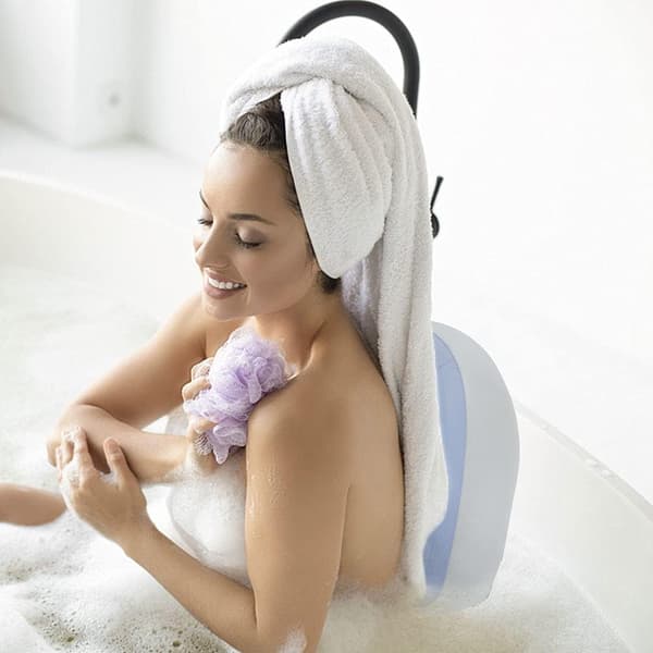 Inflatable Spa Pillow Amazon Sells Thickened Water-Filled Bath Pillow