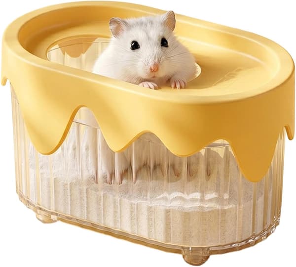 Sandbadboks, for hamster, kattesandkasse, bad -