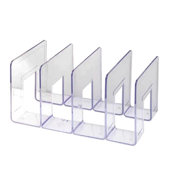 Handbag Organizer Household Transparent Bag Storage Rack Bedroom PC Mini Wallet Shelf 4 Sections [DB]