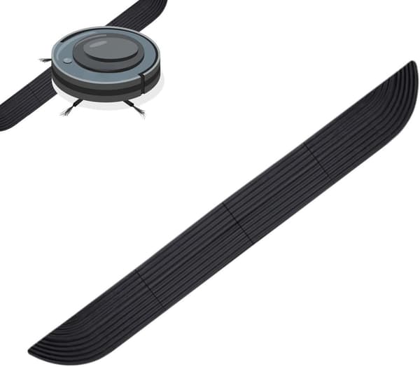 Threshold ramp - 68 × 5 cm - Threshold ramp for robot vacuum cleaner - Rubber ramp - Threshold ramp