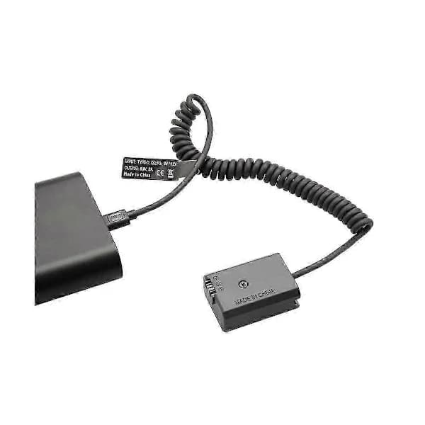 NP-FW50 Dummy Batteri PD Type-C Kobling til ZV-E10 A7 A7R/S/M A7II A7S2 A7M2 A7R2 A6500 NEX5 NEX7 -