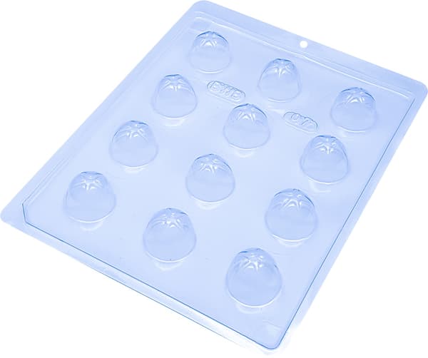 Pralinform Kuppel med Stjerne Sjokoladeform - BWB 07