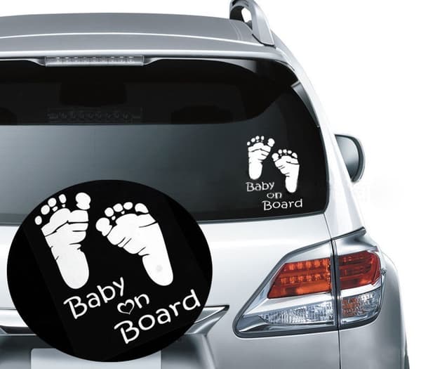 Heijastava autotarra, jalanjälki, vedenpitävä ja haalistumaton vinyyli