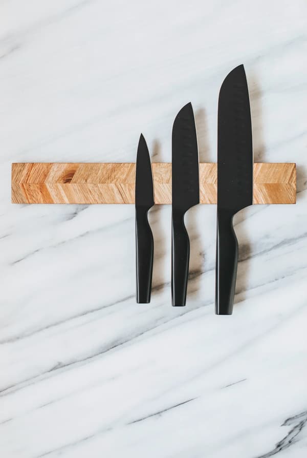 Knivsæt 3 dele Sort Sukai Dorre Svart black