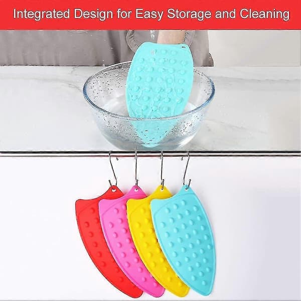 Foldable Silicone Mat for Iron, Non-slip Insulation Pad, Household Items A