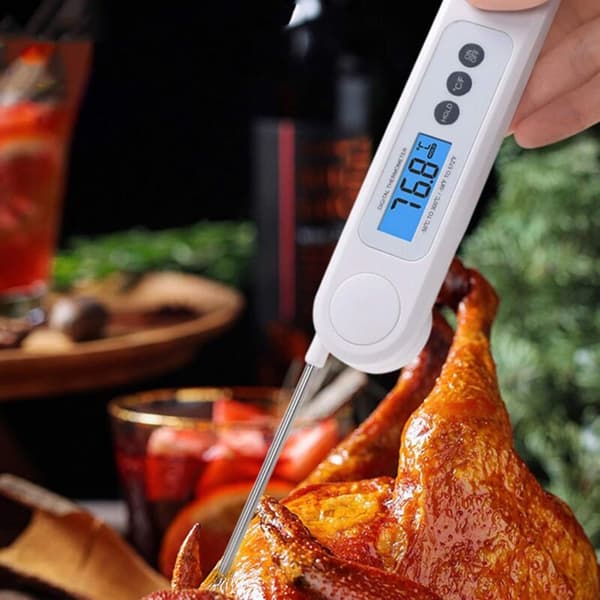 Digitalt mattermometer for mat, melk, matlaging, grilling, digitalt LED-termometer, kjøkkenredskaper