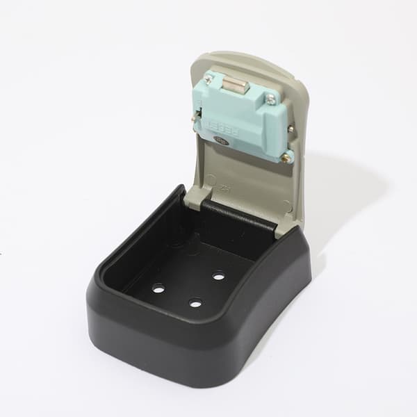 Combination Key Box Wall Key Box Metal Key Box Security Storage Box - Grey, 8*94*36mm, 1pc