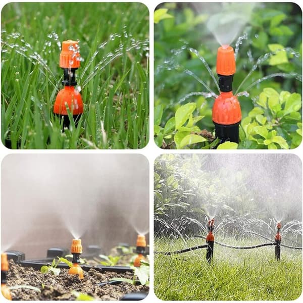 Automatic Drip Irrigation Kit for Plants (6 Drippers) - DIY Automatic Watering Plan