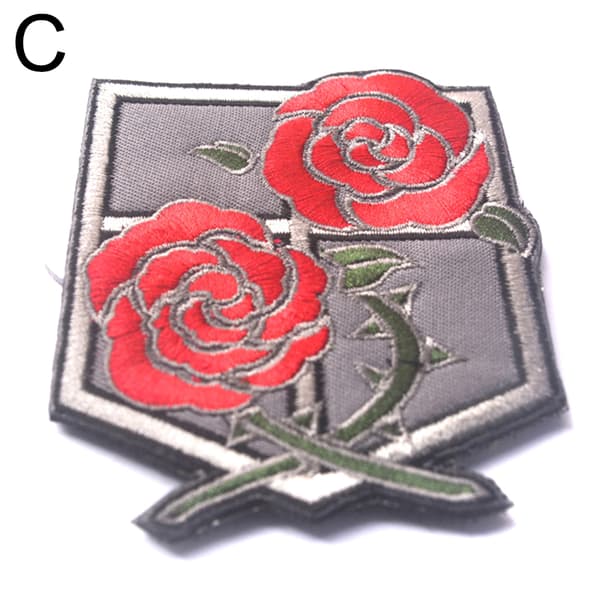 Attack On Titan Survey Corps Symbol Patch Anime Cosplay Patch Broderi Arm Badge C C