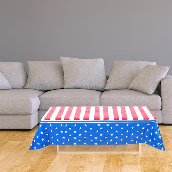 Independence Day, Memorial Day Tablecloth, 54x108inch Tablecloth