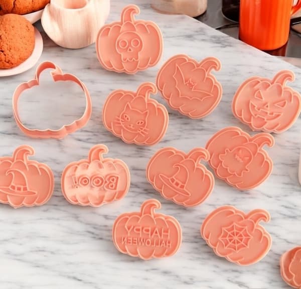 Halloween-muotit ja -leikkurit, 11 osaa