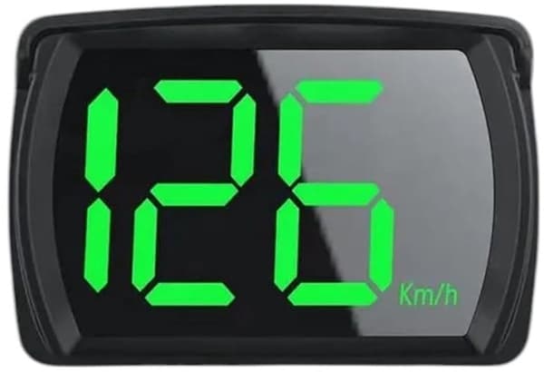 Car GPS Speedometer KMH Digital Display with Automatic Brightness Plug and Play for Various Vehicles