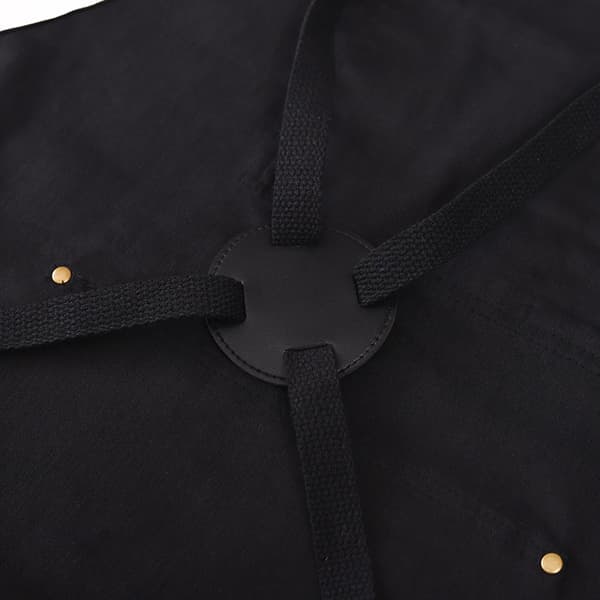 Garden Apron Chef Apron Denim Canvas Apron Black