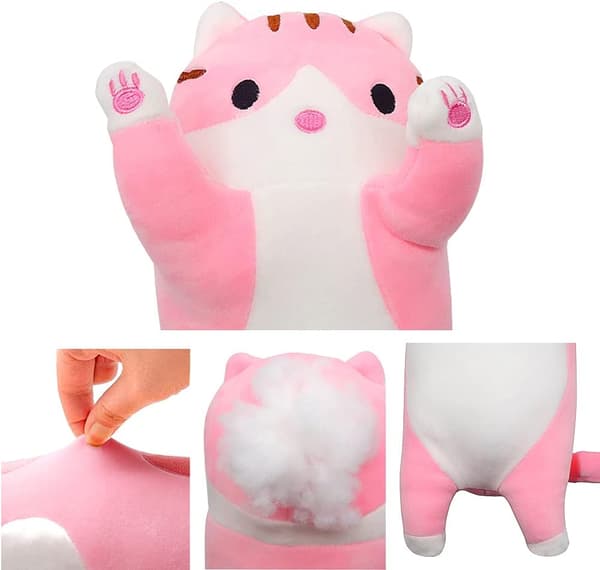 Cute Plush Cat Doll Stuffed Pillow Doll Toys Cat Soft Stuffed Ani