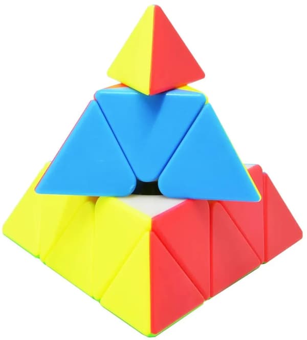 Rubikin pyramidi - 3x3 pulmapeli Rubikin kuutio